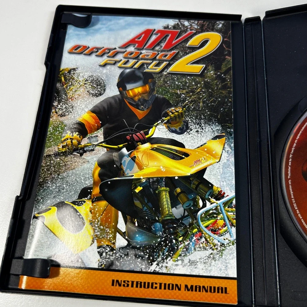 ATV Offroad Fury 2‎ Sony PlayStation 2 PS2 Game SCUS-97211 Complete CIB